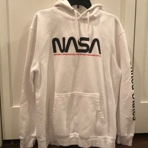 nasa white hoodie from urban outfitters